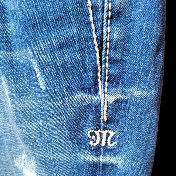 Miss Me Women's Denim Bootcut Jeans #XI022BL Size 27 - Picture 3 of 8